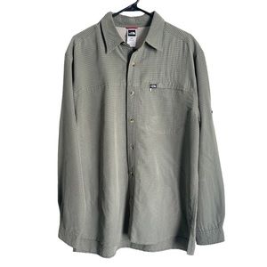 The North Face - Sage Green Check Regular Fit Button Down Shirt